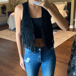 Fringe vest